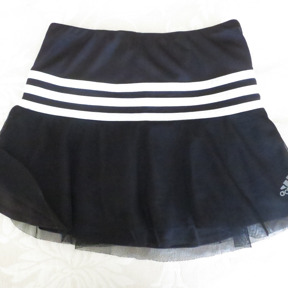 Adidas Black Skort Size 6X